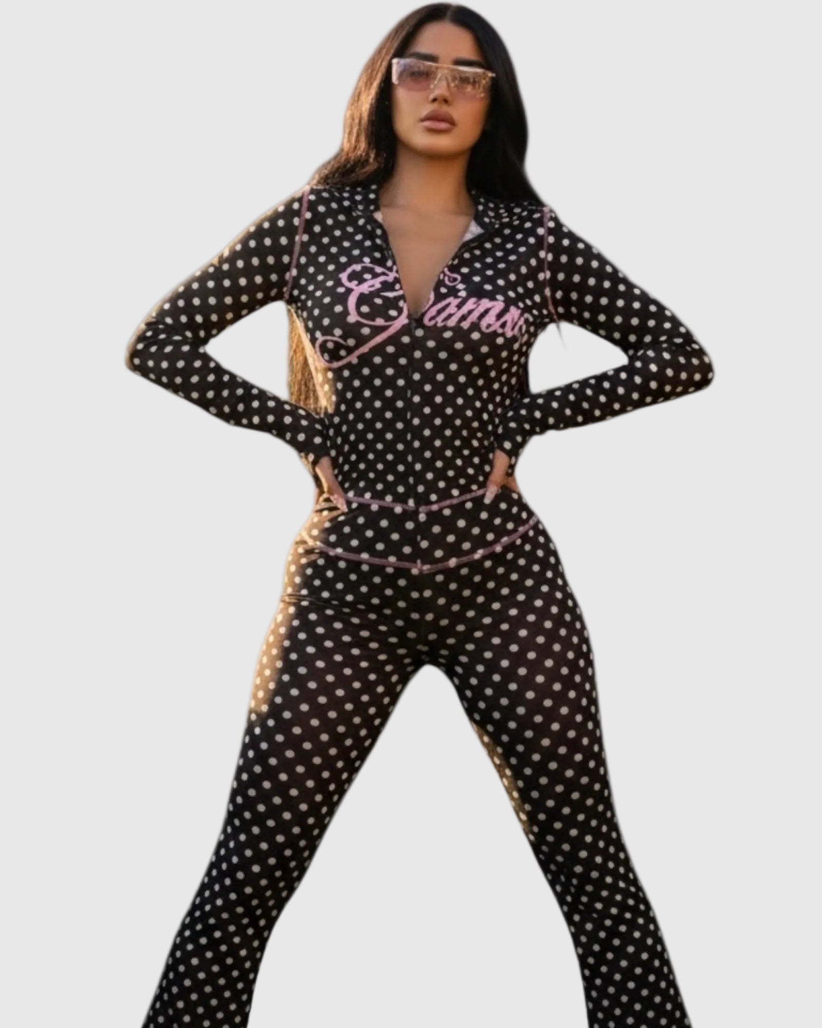 Survêtement Pois Lettre