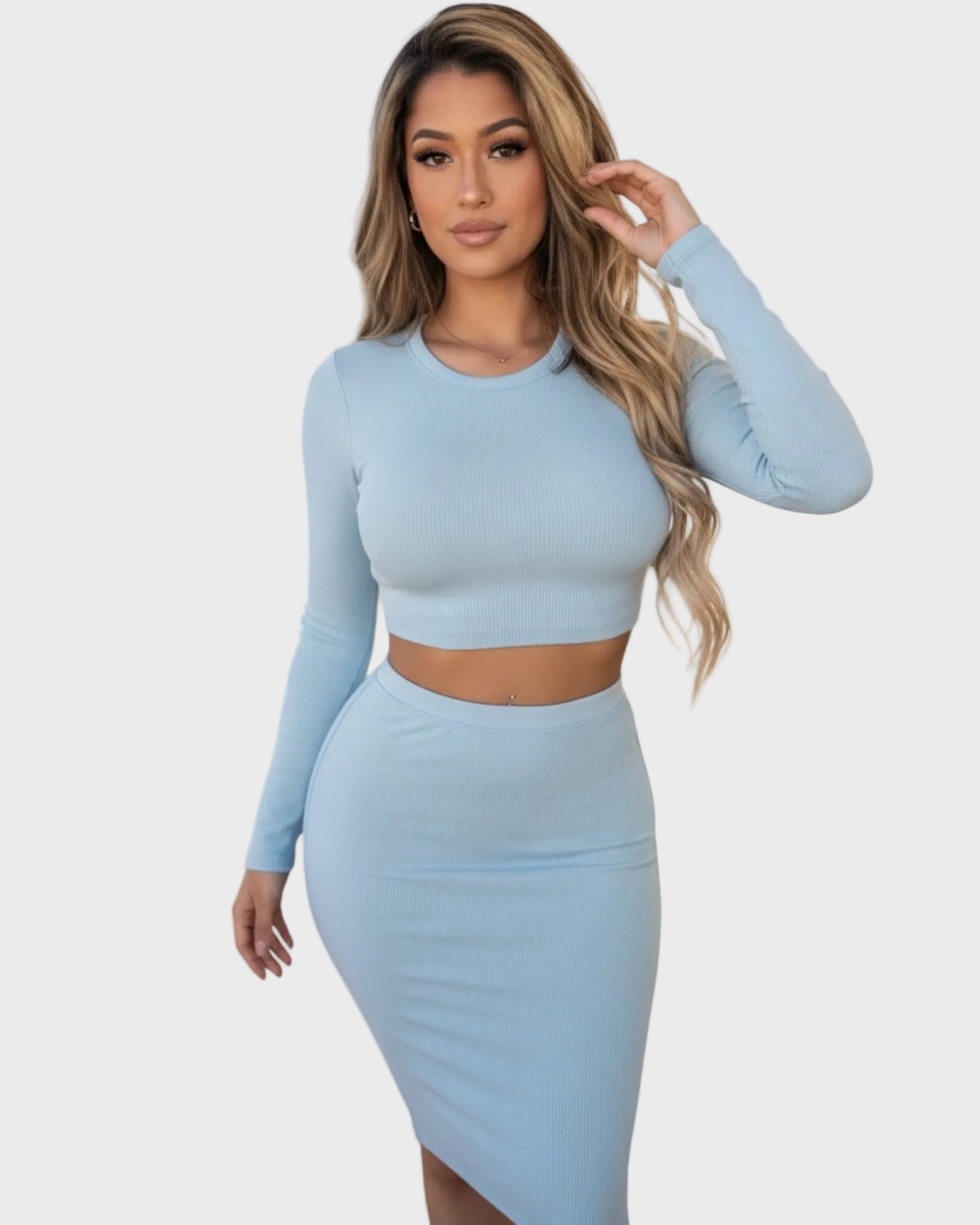 Ensemble Top Jupe Bureau