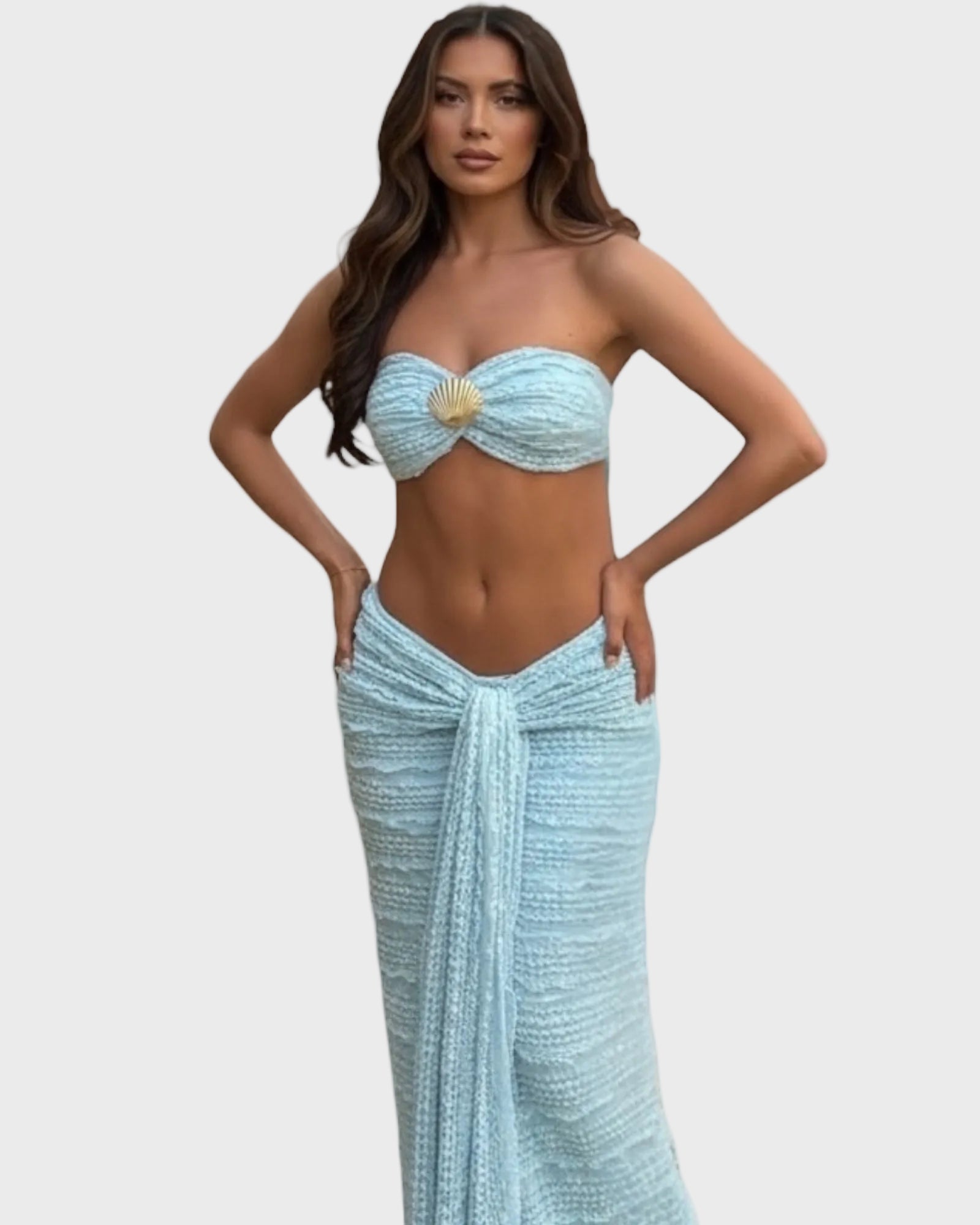 Ensemble Bandeau Jupe Longue