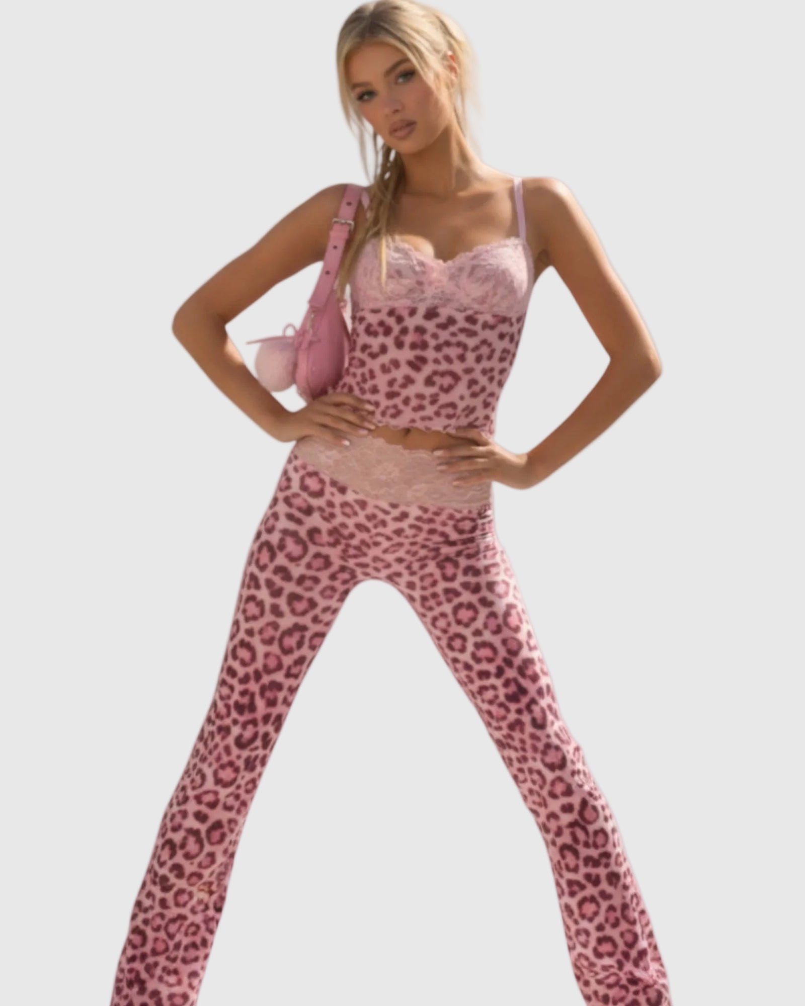 Ensemble Mesh Léopard Sexy